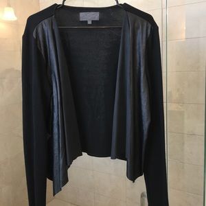 Anthropologie Black drape